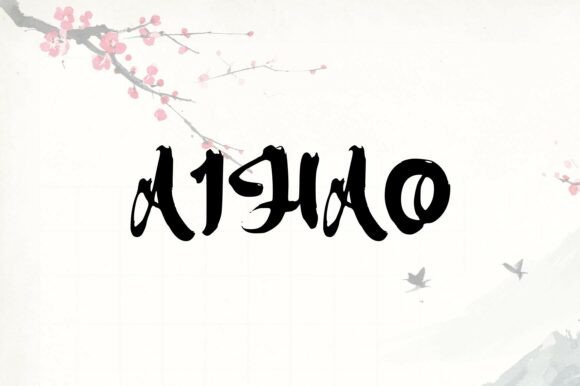 Aihao Display Font for Elegant Branding and Modern Typography