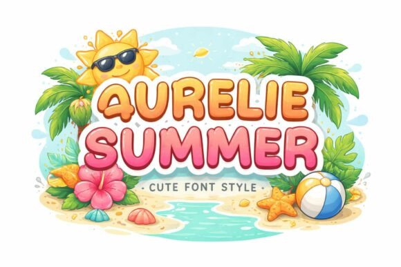 Aurelie Summer: The Elegant Display Font for High-Impact Campaigns