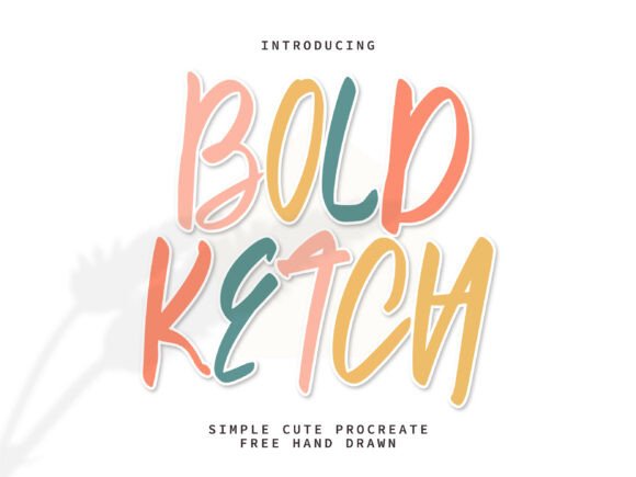 Bold Sketch: The Handwritten Typeface for Authentic Business Branding