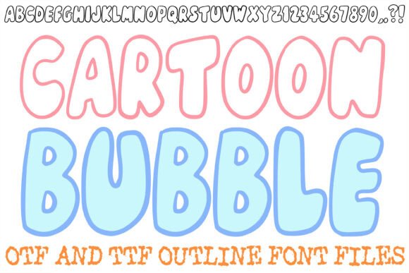 Cartoon Bubble: The Playful Typeface for Your Brand
