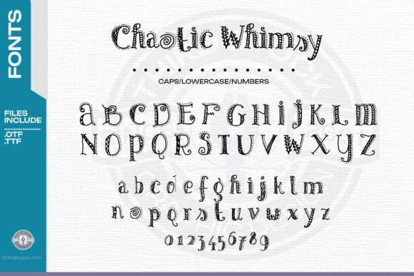 Chaotic Whimsy: The Enchanting Display Typeface for Campaigns