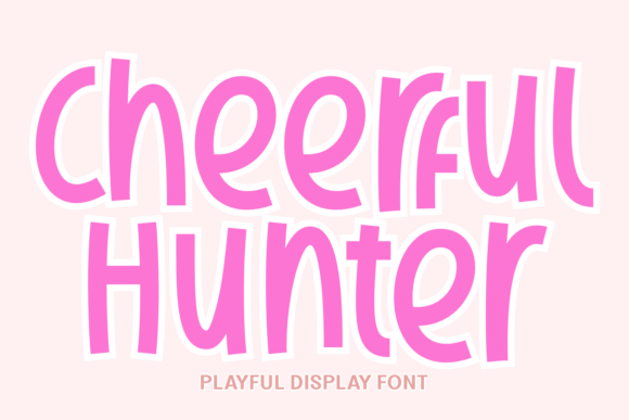 Cheerful Hunter: A Handwritten Display Font for Editorial Design