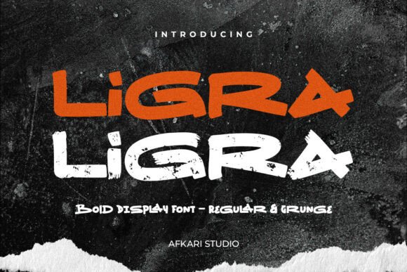 Ligra: The Bold Display Typeface for Stronger Brand Identity