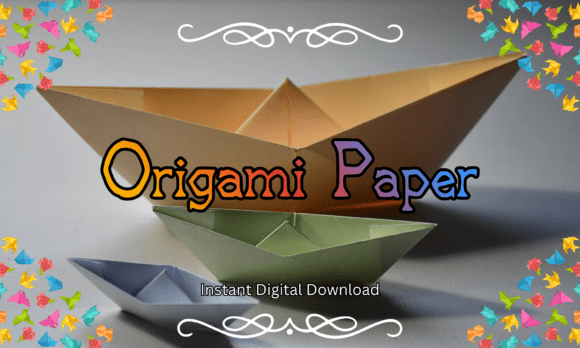 Origami Paper: The Creative Font for Handmade Branding