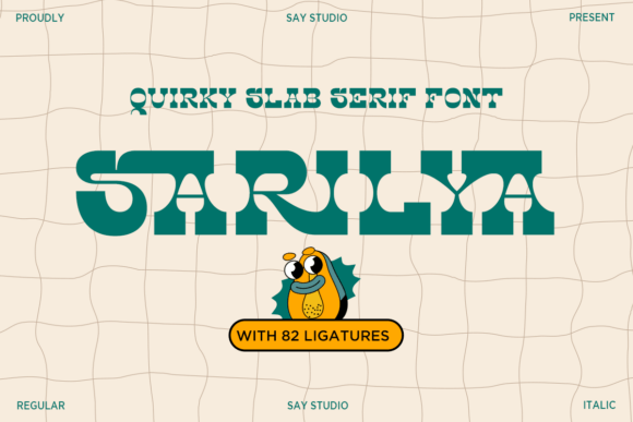 Sarilya: A Playful Display Font for Bold Branding