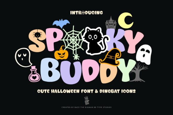 Spooky Buddy: The Perfect Halloween Font for Small Business Branding