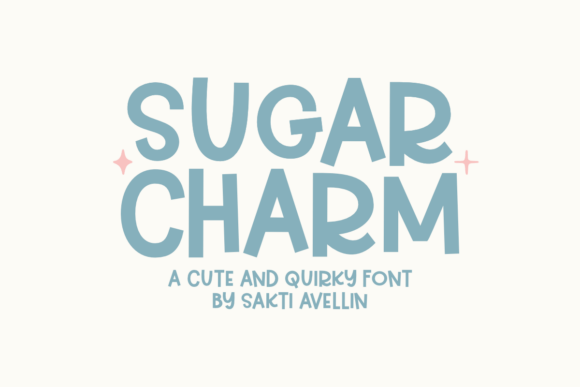Sugar Charm: The Quirky Display Font for Scroll-Stopping Visuals